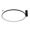 Plafond RING L čierny 1xLED CCT Light Prestige