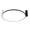 Plafond RING L čierny 1xLED CCT Light Prestige