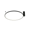 Plafond RING S čierny 1xLED 3000K Light Prestige