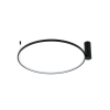 Plafond RING S čierny 1xLED 3000K Light Prestige