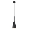 Závesné svietidlo SOLIN čierne 1x60W E27 Light Prestige
