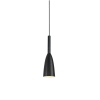 Závesné svietidlo SOLIN čierne 1x60W E27 Light Prestige