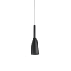 Závesné svietidlo SOLIN čierne 1x60W E27 Light Prestige