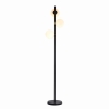 DORADO stojaca lampa čierna 3x40W E14 Light Prestige