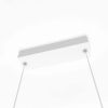 MIRROR L závesná lampa biela 1x50W LED Light Prestige