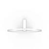 Nástenné svietidlo Zrkadlo biele L 1x50W LED 90 cm Light Prestige