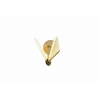 Nástenné svietidlo MARIPOSA gold 2xLED Light Prestige