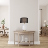 AMUR transparentná 1x60W E27 stolná lampa Light Prestige