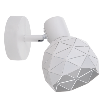 REUS reflektor biely 1x40W E14 Light Prestige