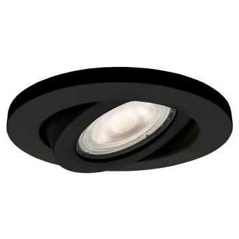 LAGOS pohyblivá čierna 1x50W GU10 IP20 Svetlo Prestige pod omietku
