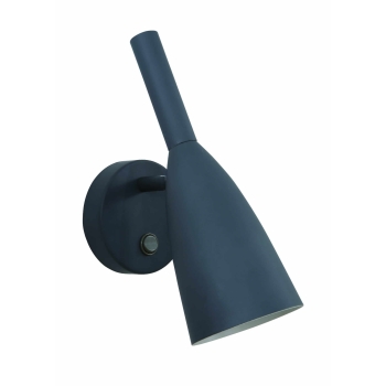 Nástenné svietidlo SOLIN sivé 1x40W E14 Light Prestige