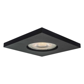 LAGOS štvorcová čierna 1x50W GU10 IP65 Svetlo Prestige pod omietku