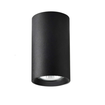 MANACOR povrchové svietidlo čierne 1x50W GU10 13 cm Light Prestige