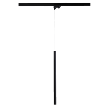 LUNGO 1F čierna 1x5W G9 závesná koľajnicová lampa Light Prestige