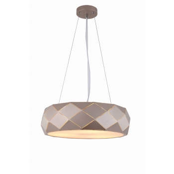 Zlatá závesná lampa REUS 3x40W E27 od Light Prestige