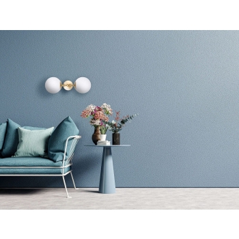 Nástenné svietidlo DORADO čierne 2x40W E14 Light Prestige
