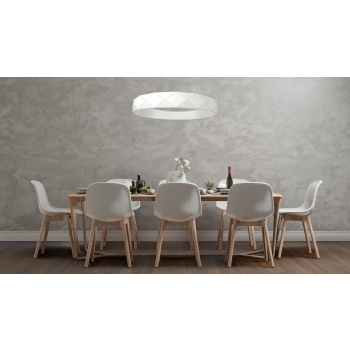 REUS závesné svietidlo biele 1x36W LED Light Prestige