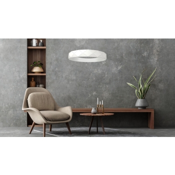 REUS závesné svietidlo biele 1x36W LED Light Prestige