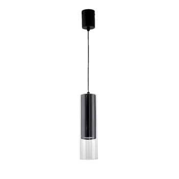 MANACOR čierna 1x50W GU10 závesná lampa Light Prestige