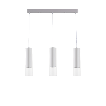 MANACOR závesná lampa biela 3x50W GU10 Light Prestige