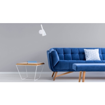 Nástenné svietidlo SOLIN biele 1x40W E14 Light Prestige