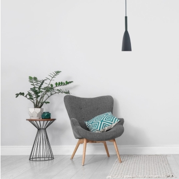 Závesné svietidlo SOLIN sivé 1x60W E27 Light Prestige