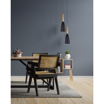 SOLIN zlatá 1x60W E27 závesná lampa Light Prestige