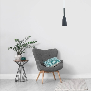 Závesné svietidlo SOLIN čierne 1x60W E27 Light Prestige