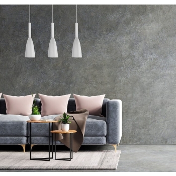 SOLIN závesné svietidlo biele 3x60W E27 Light Prestige