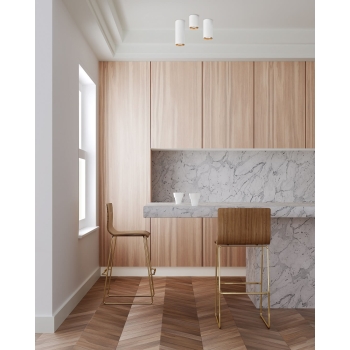 MANACOR povrchové svietidlo biele 1x50W GU10 17 cm Light Prestige