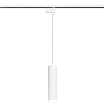 Závesné svietidlo pre zbernicu SNOW 1F biele 1x50W GU10 Light Prestige