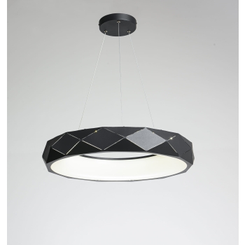 Závesné svietidlo REUS čierne 1x36W LED Light Prestige