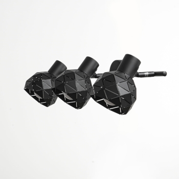 REUS stropné svietidlo čierne 3x40W E14 Light Prestige