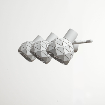 REUS stropné svietidlo biele 3x40W E14 Light Prestige