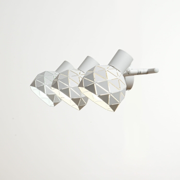 REUS stropné svietidlo biele 3x40W E14 Light Prestige