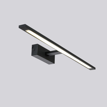 Nástenné svietidlo ISLA čierne IP44 1x20W LED 62cm Light Prestige