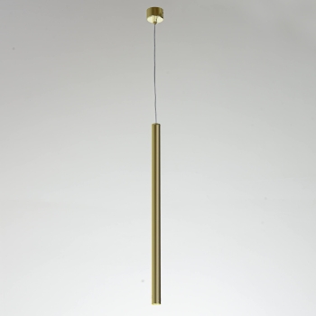 Zlatá závesná lampa LUNGO 1x5W G9 od Light Prestige