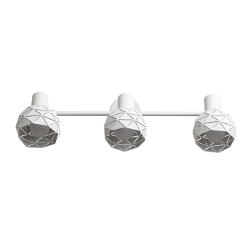 REUS stropné svietidlo biele 3x40W E14 Light Prestige