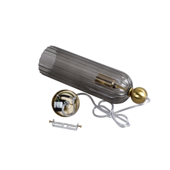 PIEGA dymová 1x40W E14 závesná lampa Light Prestige