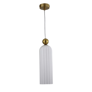PIEGA závesná lampa biela 1x40W E14 Light Prestige