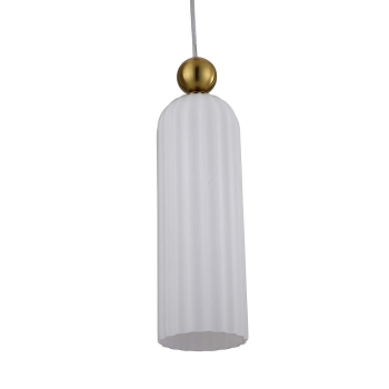 PIEGA závesná lampa biela 1x40W E14 Light Prestige