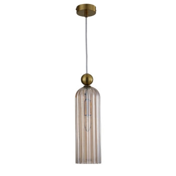 PIEGA jantárová 1x40W E14 závesná lampa Svetlo Prestige