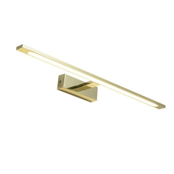 Nástenné svietidlo ISLA zlaté IP44 1x20W LED 62cm Light Prestige