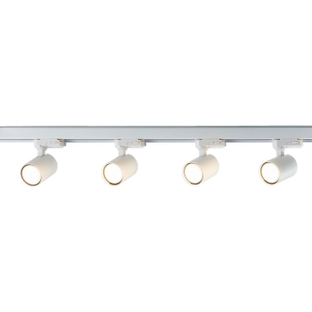 SNOW SET 3F biely 4x50W GU10 Light Prestige rail kit