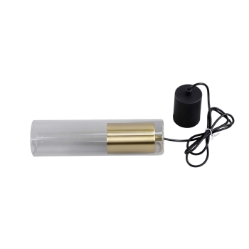 MANACOR zlatá 1x50W GU10 závesná lampa Svetlo Prestige