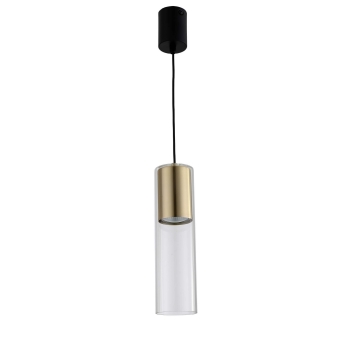 MANACOR zlatá 1x50W GU10 závesná lampa Svetlo Prestige