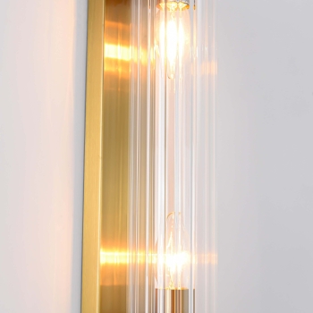 Nástenné svietidlo LORENZO zlaté 2x40W E14 Light Prestige