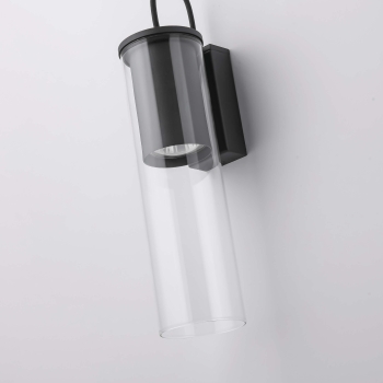 Nástenné svietidlo MANACOR čierne 1x50W GU10 Light Prestige