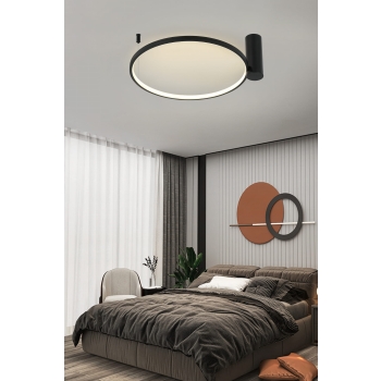 Plafond RING S čierny 1xLED CCT Light Prestige
