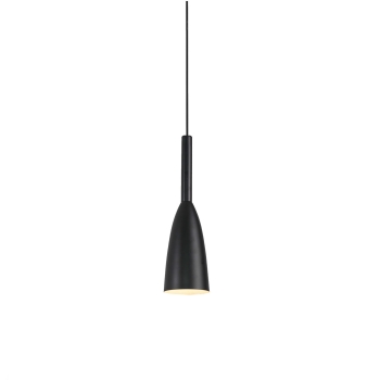 Závesné svietidlo SOLIN čierne 1x60W E27 Light Prestige